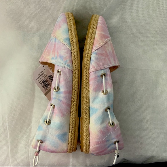 Women's Nautica Tie Dye Slip-Ons Espadrilles Shoes - Picture 3 of 6
